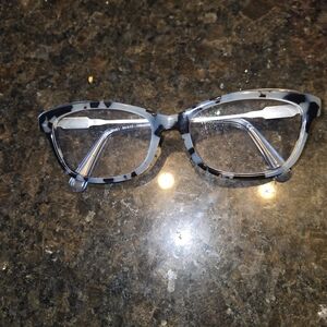 Coach Women's Glasses - Blue and Black Tortoise